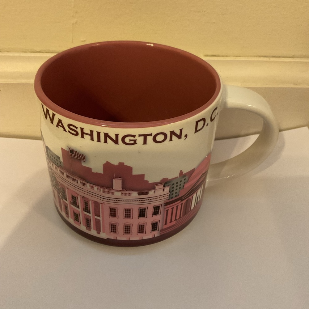Starbucks Mug 2018 Washington, D.C. Been There Series Collectible Ceramic Mug